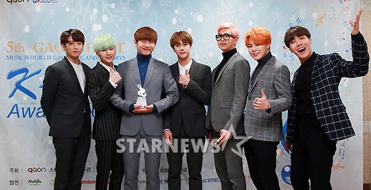 5th Gaon Chart Kpop Awards 2016