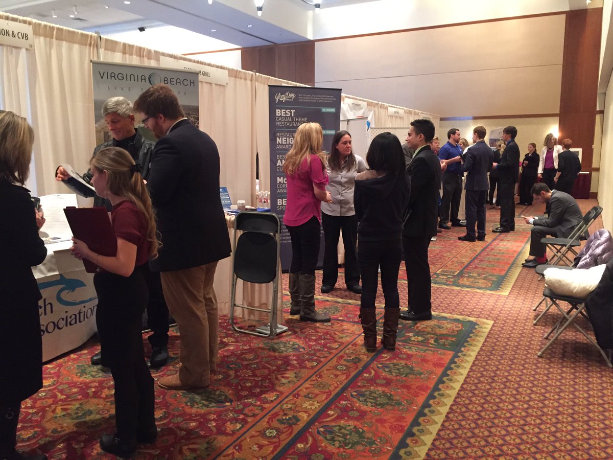 VTDestinations's tweet photo. The career fair is in full swing! Come to the Inn at Virginia Tech to talk to many amazing companies! https://t.co/nxm556xptH