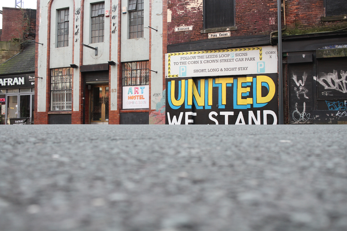 ArtHostelLeeds's tweet photo. Jiem's work has landed

UNITED WE STAND

The first in his mural series #Leeds - keep your eyes peeled... https://t.co/ucRMX5tLsP