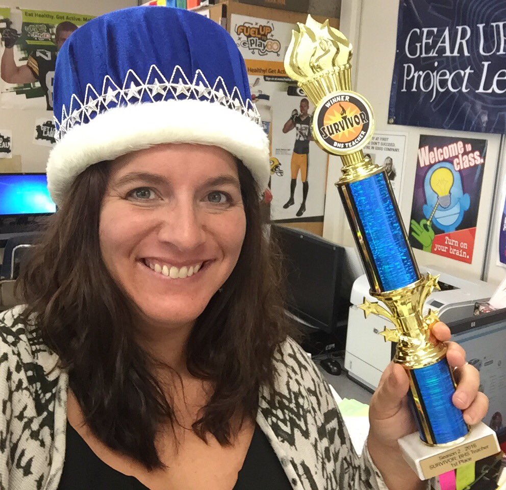 hollyb39's tweet photo. Thank you for all the donations to help me win BHS Teacher Survivor  @BlaineHS @BENGALSINACTION https://t.co/q9800Kc6yD