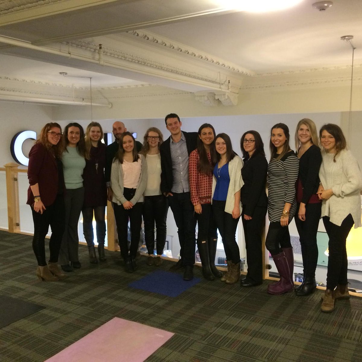 rbatherson's tweet photo. Thanks @NSCC #PR class for coming to visit @colourcreative today - @ashleigh_ns was a great host! https://t.co/GNjDPlvKau