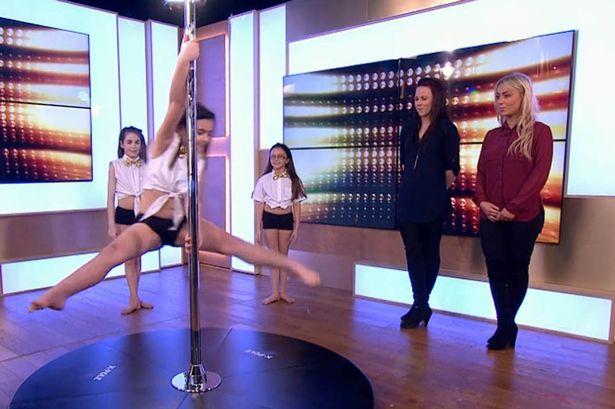 ChildOpedia's tweet photo. U.K. Viewers Shocked by Pole ... - https://t.co/UwM4g8F6X7 #Childhood #Preteen #Sexualizing @emmakennytv https://t.co/6Ia8Mat3zU