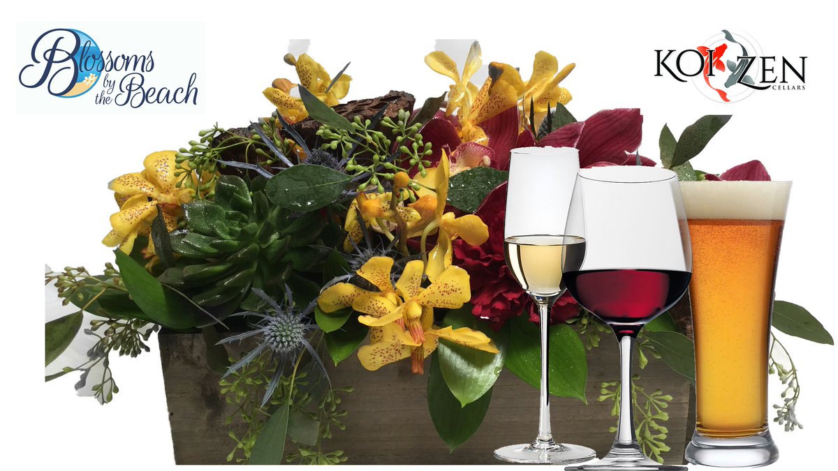 floraldesigners's tweet photo. Floral Design &amp; Drinks.  Hands-on workshop &amp; Wine tasting https://t.co/zHWLkQBRfY @KoiZenCellars #flowers #wine https://t.co/FQUNO5oq87