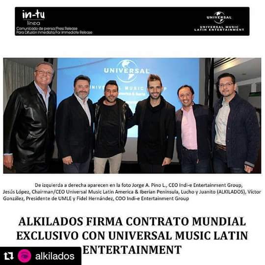 alkiladictasma2's tweet photo. Emocion total @ALKILADOS  estamos muy orgullosas fecha para recordar 16-02-16😍😍😍 https://t.co/6JOuvTbwad