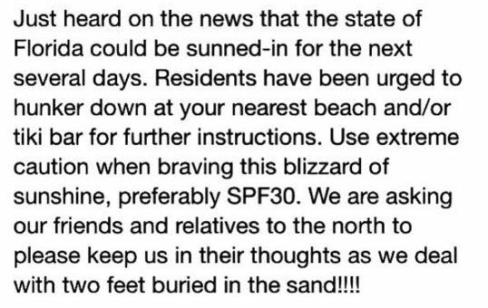 Things4FLppl's tweet photo. ⚠️Severe weather warning for Florida⚠️ https://t.co/VUjrdtNuGJ