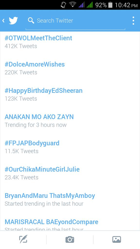 JaDine_Addicts's tweet photo. We landed at the top spot. Biglang taas nung tweet counts oh. Clap clap :))

#OTWOLMeetTheClient -jie https://t.co/QYBWNqLJPi