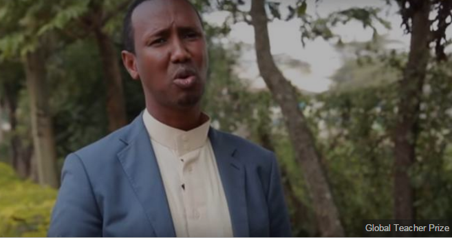 BBCAfrica's tweet photo. Kenyan teacher Ayub Mohamud in world's top 10 and could win $1m global teaching prize https://t.co/q8ebSNvEWN https://t.co/8CD0RPNcLj
