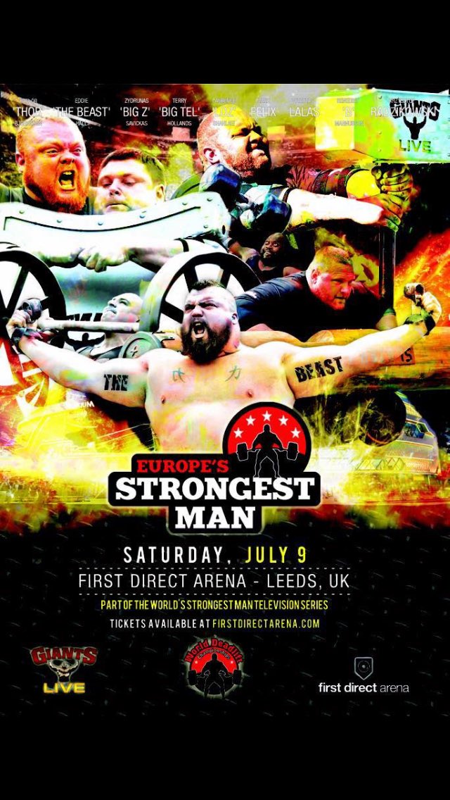 Are you ready for the biggest ever live strongman show?