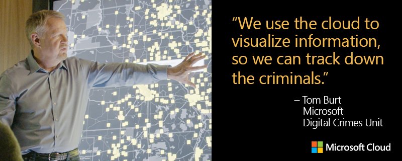 experiencesbiz's tweet image. Voyez comment la Digital Crimes Unit Microsoft aide à sécuriser les données dans le cloud. bit.ly/1oJefKb