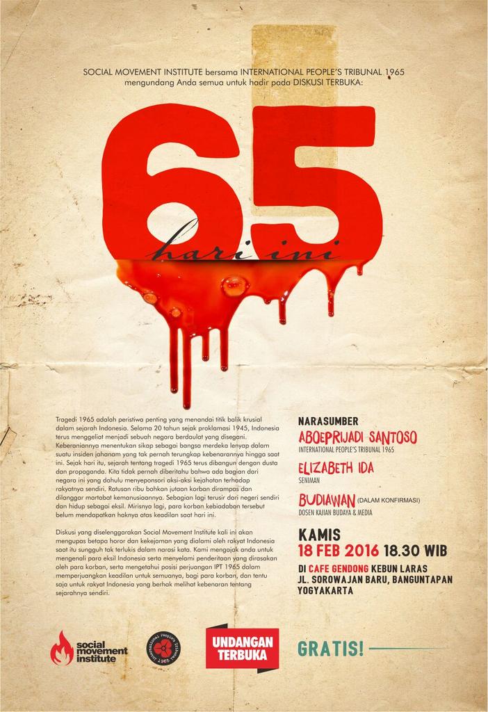 JJRizal's tweet photo. #acarakeren di Jogja en Jakarta besok https://t.co/5F2SkMgVv7