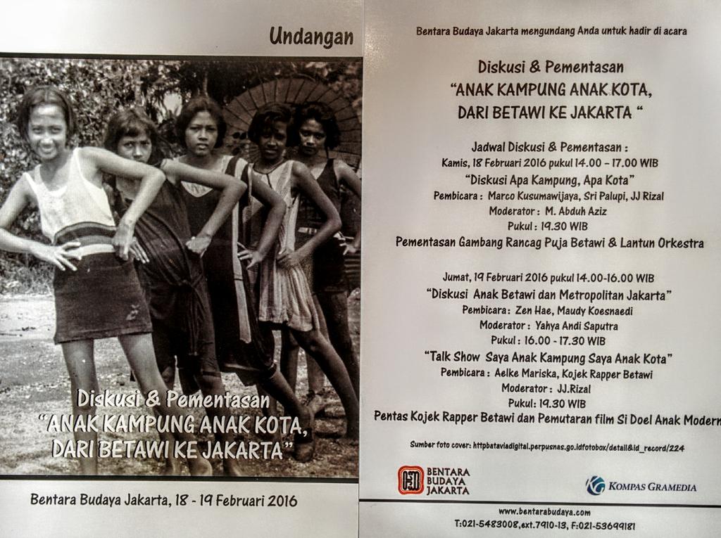 JJRizal's tweet photo. #acarakeren di Jogja en Jakarta besok https://t.co/5F2SkMgVv7