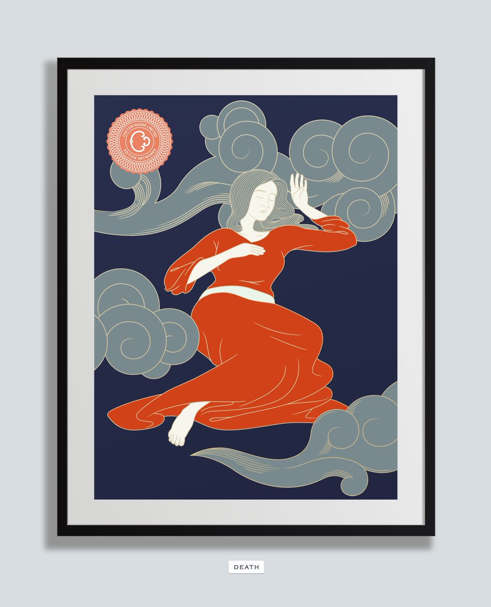 Introducing Death from 'Butterfly'. Available as a limited edition print, this coming Spring bit.ly/1oHRTsA