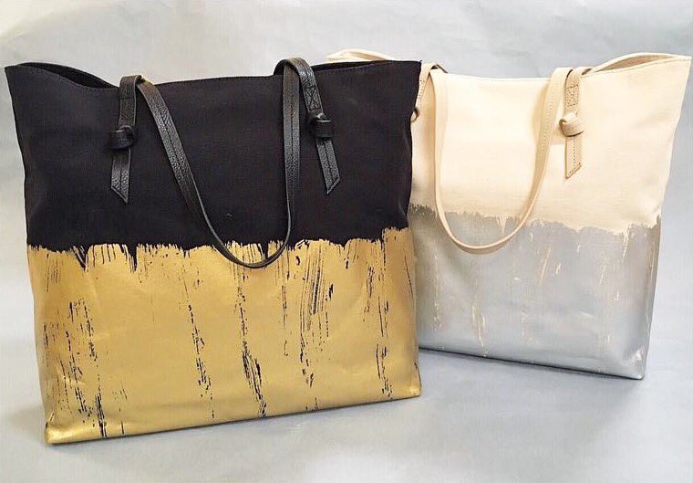 Apollo tote in canvas - Seeing double! #foleyandcorinna <a href="/VC_boutique/">VC Boutique</a>