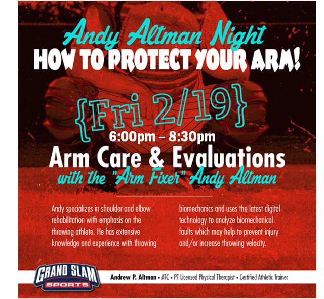 GrandSlamVB's tweet photo. Andy Altman Night-How To Protect Your Arm! https://t.co/HRDokj0lz6 https://t.co/prh0kIKbZC