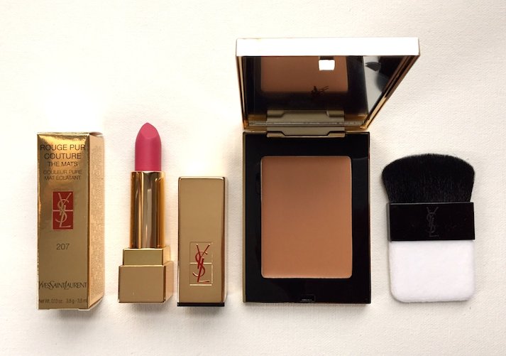 I'm giving away YSL The Mats lipstick in Rose Perfecto &amp; Blur Perfector in Espice! To enter, follow <a href="/davelackie/">dave lackie</a> &amp; RT