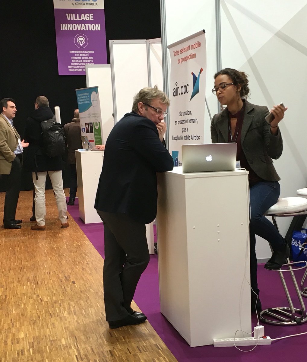 AirdocSolutions's tweet photo. Découvrez l'assistant mobile de prospection Airdoc sur le salon Ekoburo 2016 #ekoburo https://t.co/By9LEfLoW4