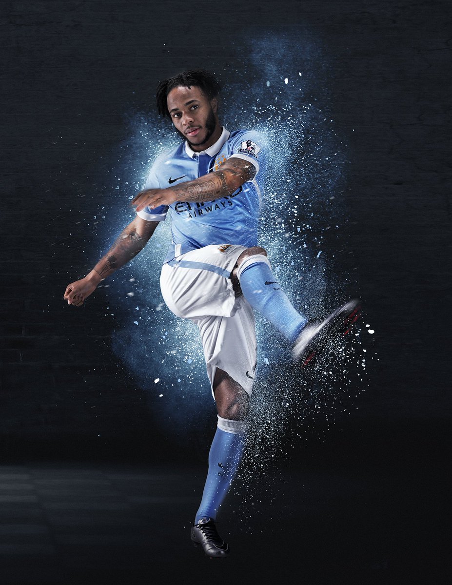 cooperphotosuk's tweet photo. Another from the Wix campaign shoot of Stirling @MCFC @The_Mob_Film_Co .#StartStunning #WixFC @sterling7 @ProfotoUK https://t.co/tvUxIqz2dJ