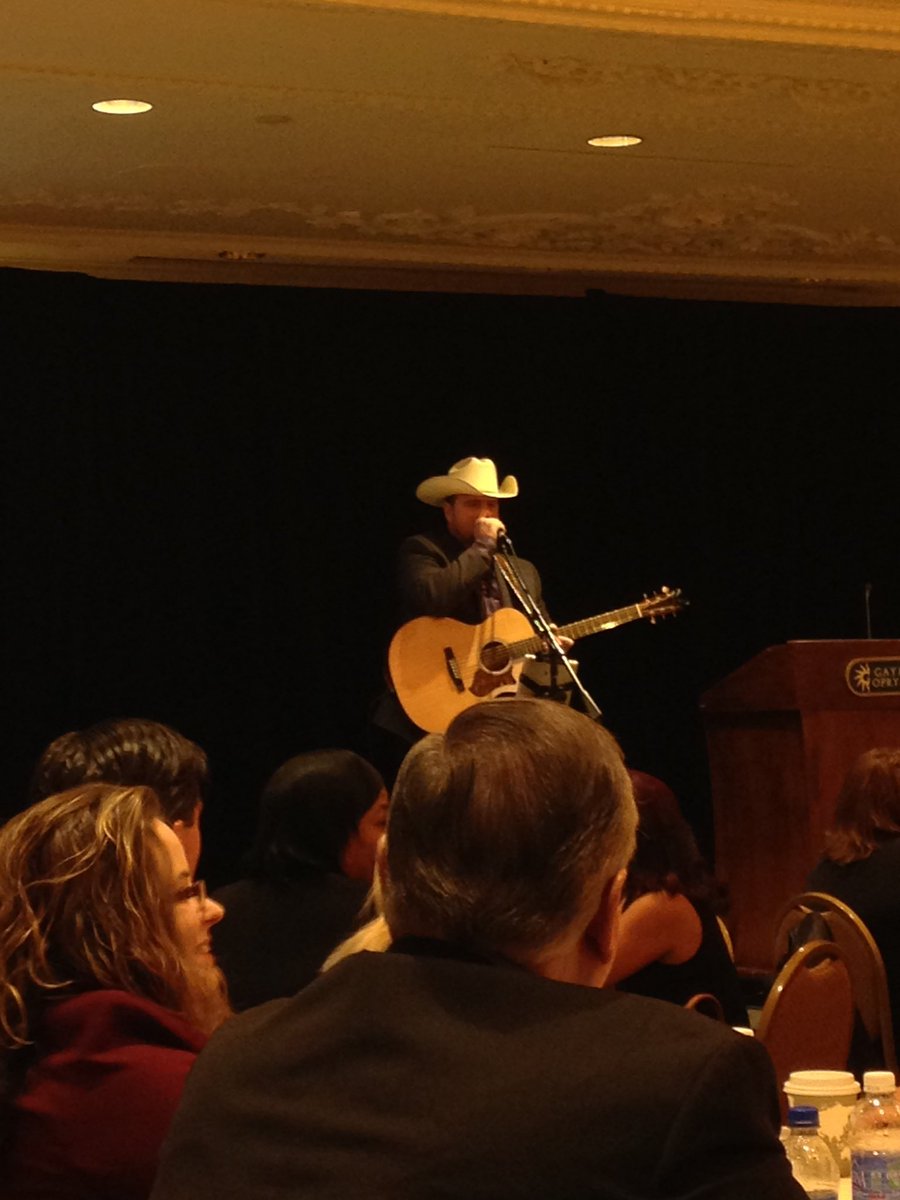 HultgrenCandace's tweet photo. #rrlc2016 Matt McAfee opening the conference with some music, just for Resource! https://t.co/LQVNbZN4aN