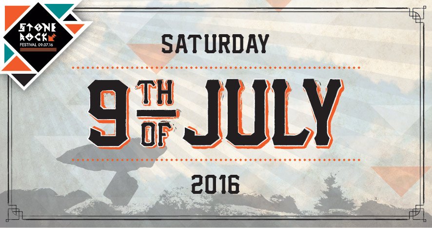 StoneRockNL's tweet image. Nieuwe datum: 9 juli 2016! Zet 'm in je agenda en zorg dat je erbij bent! Spread the word and rock hard! #SRF16