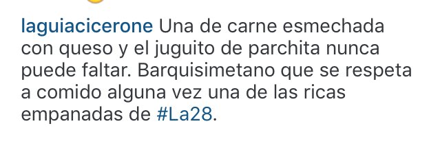 empanadasla28's tweet photo. Gracias a @LaGuiaCicerone por su comentario!!! 👋🏻 Bienvenidos Siempre.. https://t.co/pmJbmYRcGK