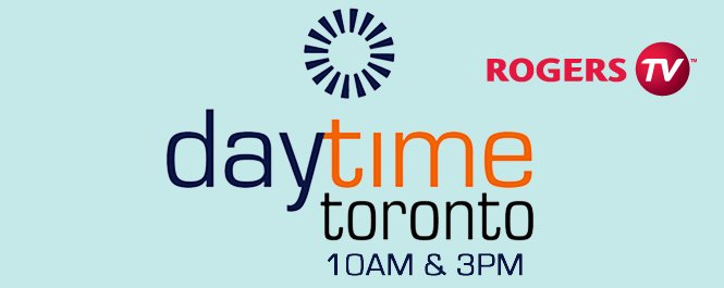 RogersTVToronto's tweet image. #daytimeTO is on #RogersTV right now! Tune in for these brilliant guests! #WellnessWednesday #WednesdayWisdom