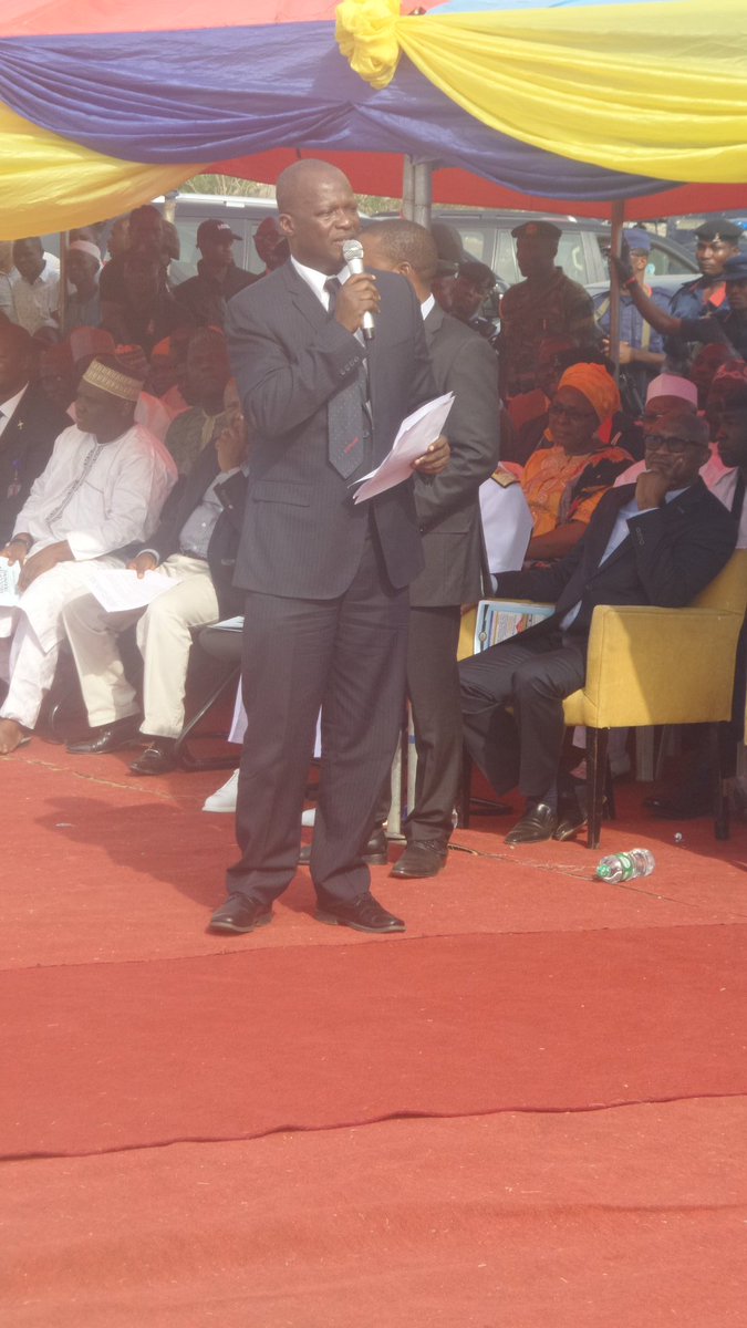 kaffyabdul's tweet photo. IAC Chair delivering his speech, says first in Africa.#Saymaigida @Ayourb @Kwara247 @VOFNKwara.#IACHelicopterFlagOff https://t.co/wrfwdsdb9u