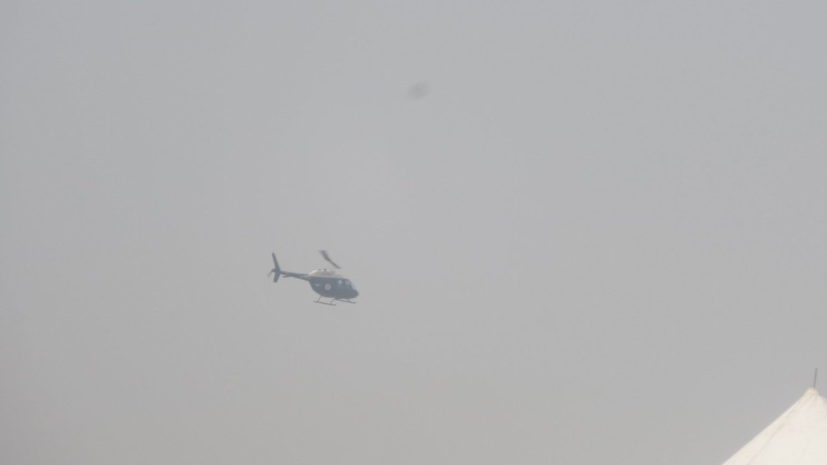 kaffyabdul's tweet photo. Helicopters to be flag off at IAC Ilorin. #Saymaigida #IACHelicopterFlagOff. @shewn007 @bukolasaraki @UNILORIN893FM https://t.co/CqeSHSeglT