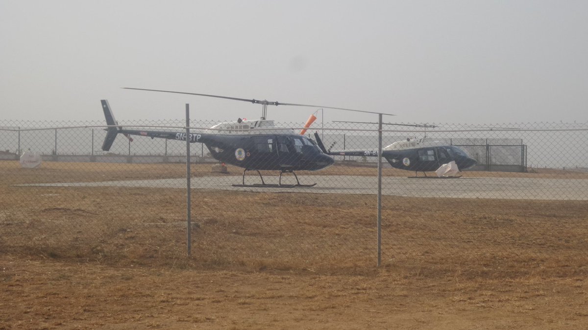 kaffyabdul's tweet photo. Helicopters to be flag off at IAC Ilorin. #Saymaigida #IACHelicopterFlagOff. @Ayourb @KwaraAPC @VOFNKwara @Kwara247 https://t.co/sP8kRMkEQt