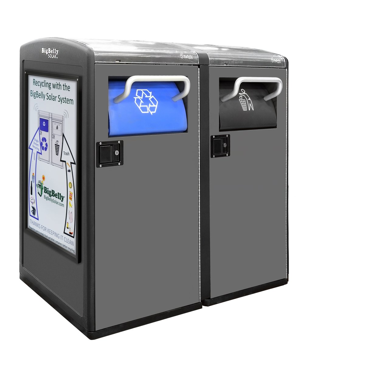 Wait! It's a tash bin! No, it's a Wi-Fi hotspot! Hey! It's both &amp; it's coming to Louisville! cjky.it/1XxpjWH