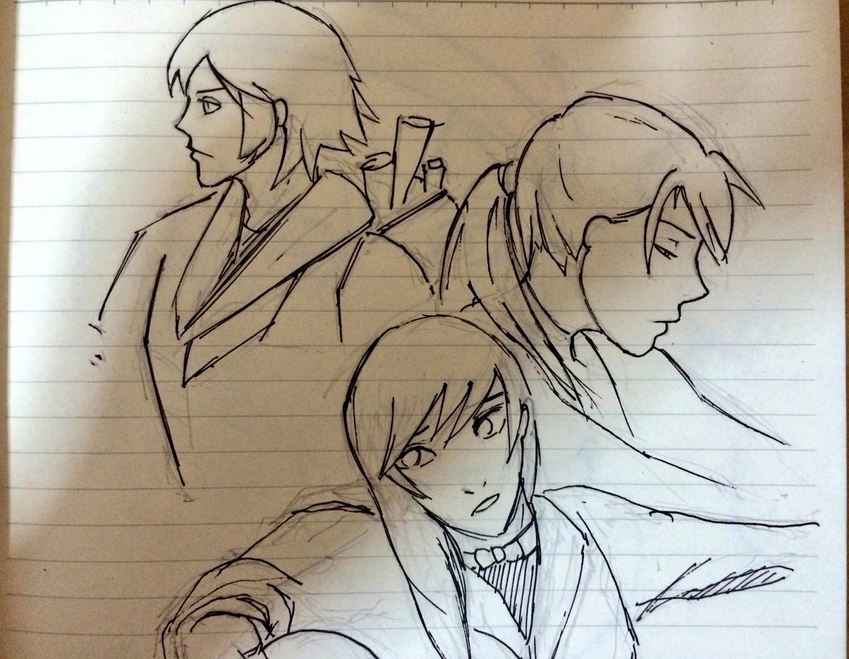 Welp never mind, I inked it. GOTTA PRACTICE. 
