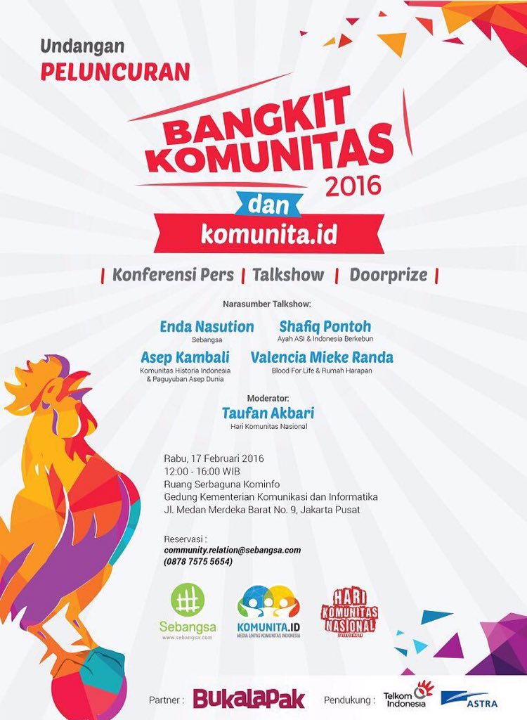 Launching Bangkit Komunitas 2016 with <a href="/SebangsaID/">SebangsaID</a> <a href="/enda/">Enda Nasution 🇮🇩</a> (1)