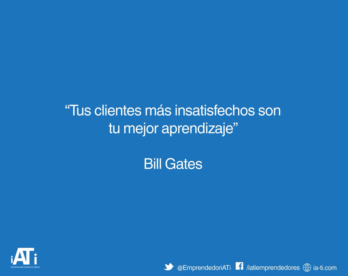 EmprendedoriATi's tweet photo. #Emprender Ser el mejor es todo un proceso https://t.co/W649e0lzly