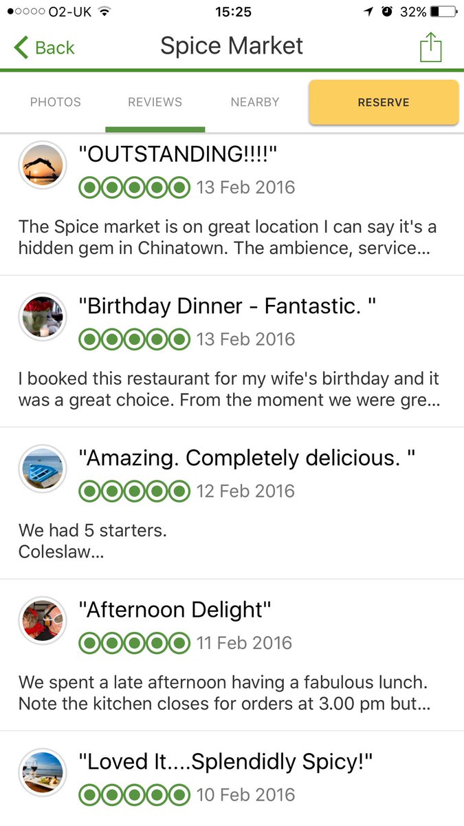 chef_lloyd's tweet photo. Another great month of reviews for @SpiceMarketLDN https://t.co/iCqeUX1hp9
