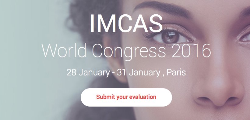 imcascongress's tweet photo. Fill in your evaluation of #imcas2016 to get your certificate & be eligible for #CME credits https://t.co/NlGgdoozlG https://t.co/gSmcv5Xw02