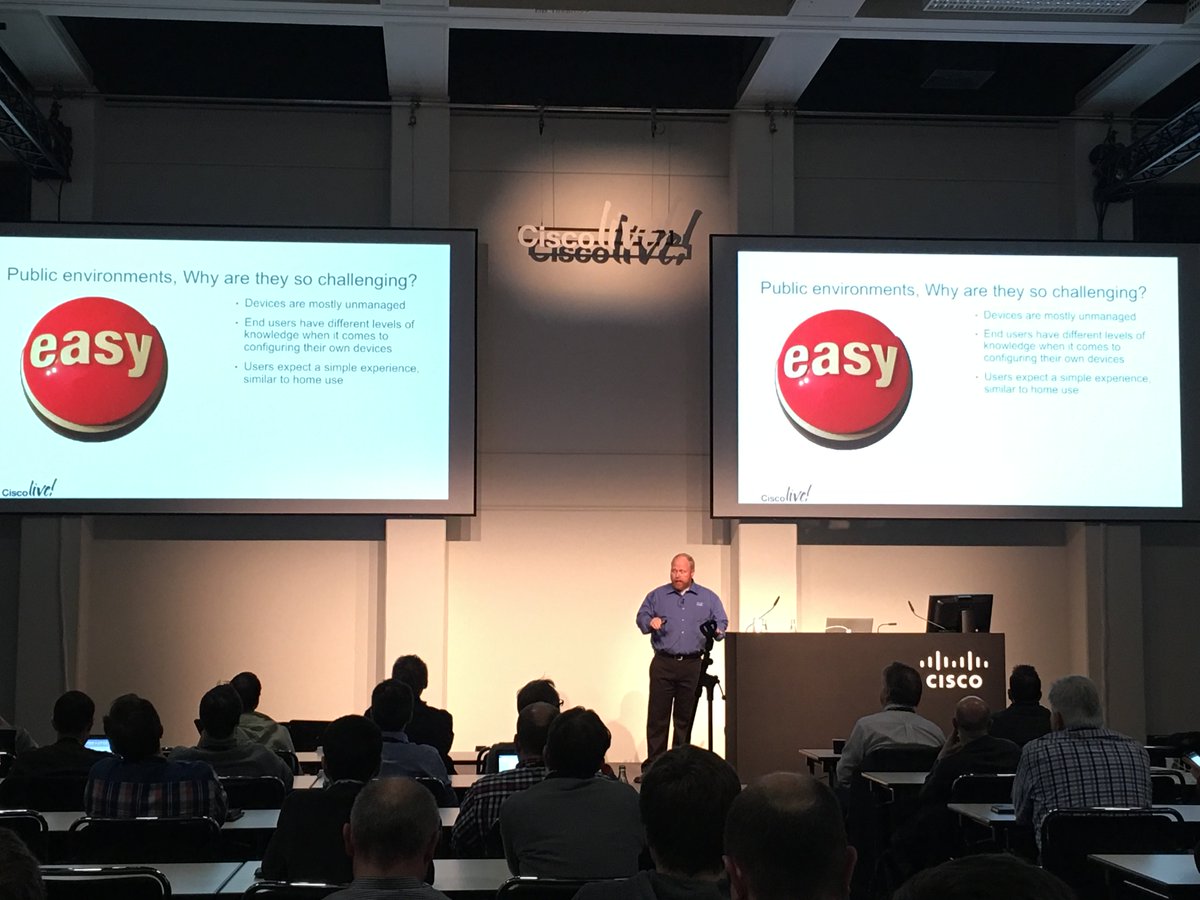 AaronWoland's tweet photo. @clarkgambrel teaching about #theEasyButton with #ISE at #CLEUR https://t.co/4HkLtHyhI2