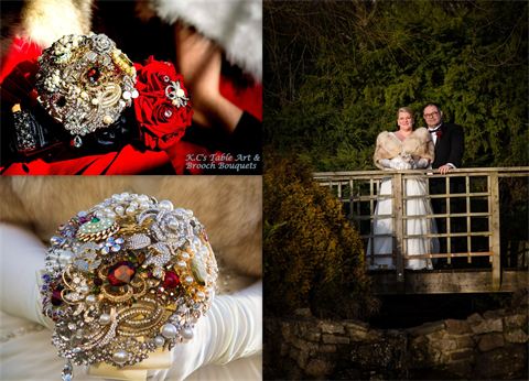 KCs_TableArt's tweet photo. Anne &amp; Marks gorgeous winter wedding. Thanks for the photos, loved designing your bouquets https://t.co/fvWiflLAdj https://t.co/ZRgECWPskL