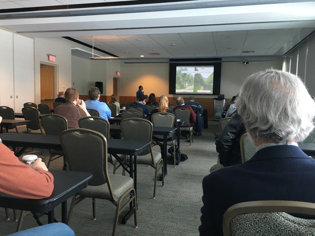 Dr. Greg Reighard from Clemson university, USA speaking on new peach rootstock #OFVC2016