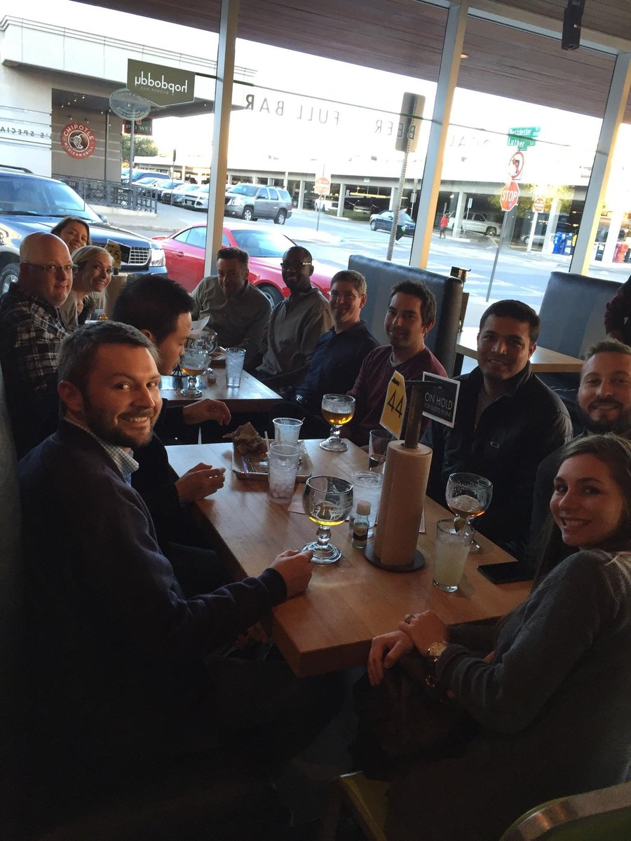 lifeatmatch's tweet photo. Looking forward to our monthly #newhire #happyhour tonight! Last month's was a blast! #lifeatmatch https://t.co/2Yk0moeeBK