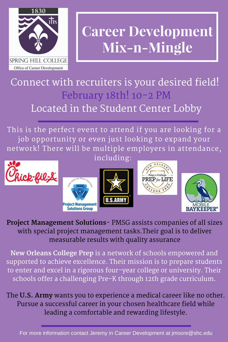 Mix-n-Mingle is tomorrow! Don't miss out!