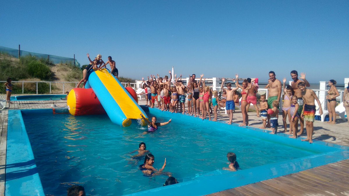 EventosAnimar's tweet image. Tobogán de agua!!! Balneario Punto Uno, Cariló.
