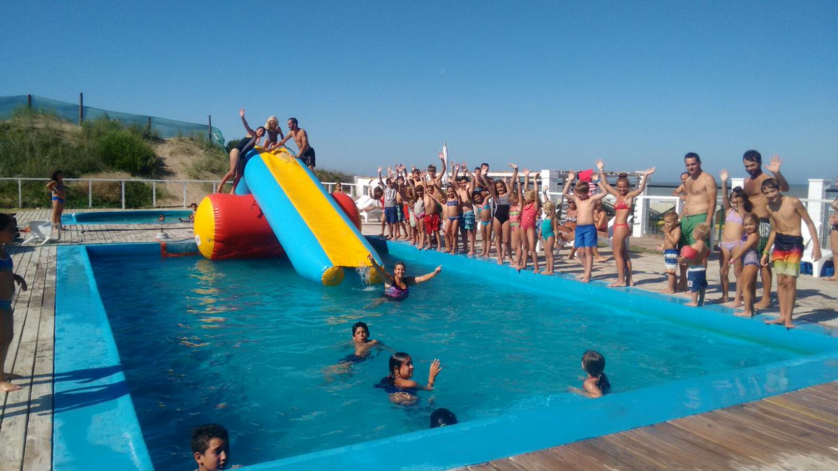 EventosAnimar's tweet image. Tobogán de agua!!! Balneario Punto Uno, Cariló.
