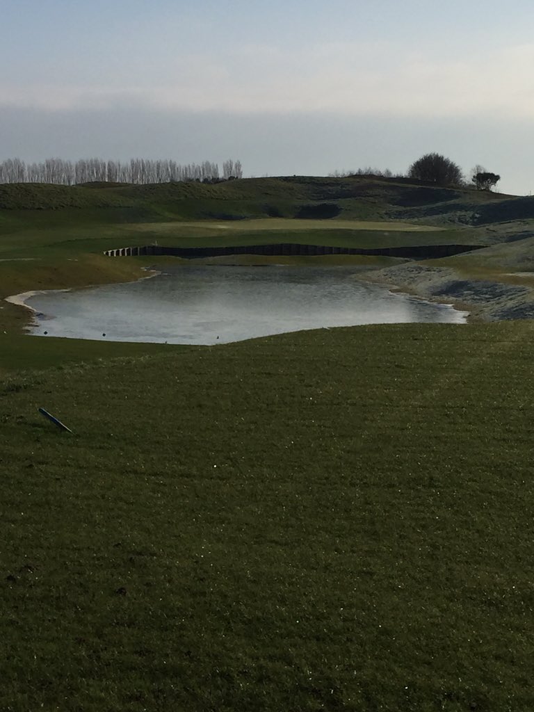 Visit of the Golf National,changes are amazing,100th French Open early July,congratulations to A.Reyes and his team.