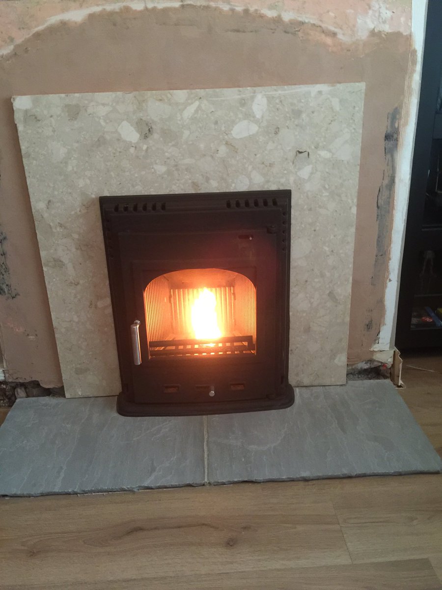 heating_medic's tweet photo. Inset stove installation with @Stovemedic @heating_medic https://t.co/9gFFdsLeXs
