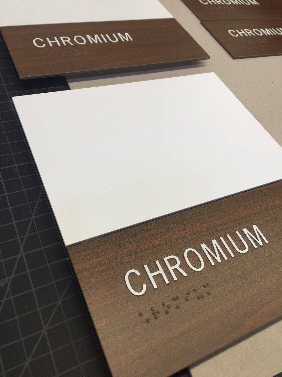 #APCOSigns@APCOSigns Great looking Elevate samples for a medical facility in California!