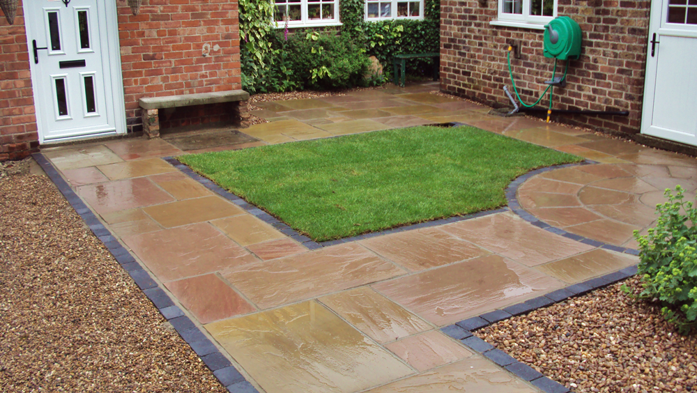 Nustone_UK's tweet photo. Raj Green Sandstone is one of our most popular Indian #sandstone products. Find out more > https://t.co/0biOZTqZtA https://t.co/CijODo436i