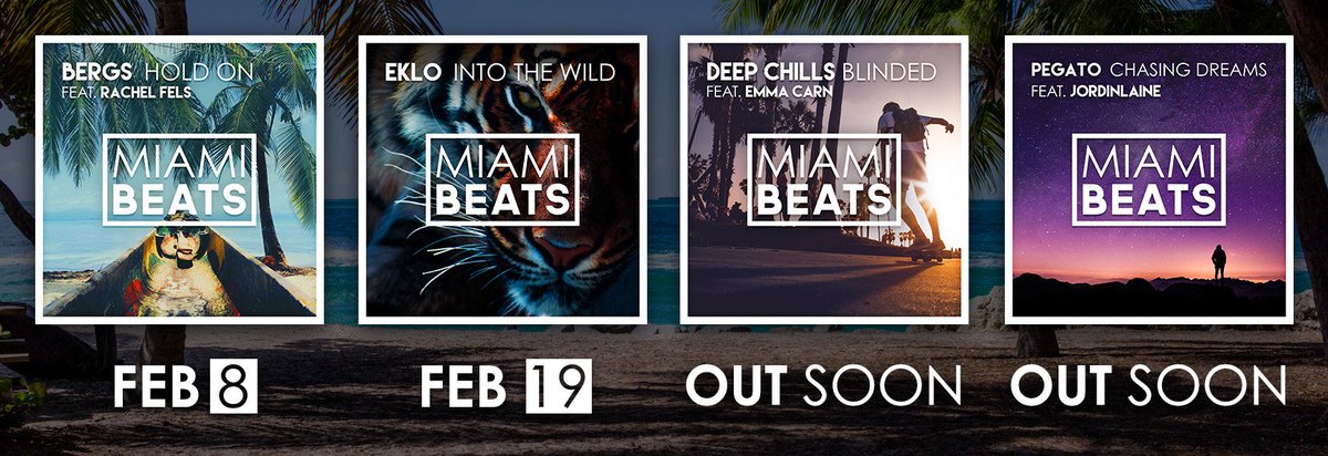 Phase 1 of our upcoming line-up! Counting down to “Into the Wild” by <a href="/iameklo/">Eklo</a> this Friday!!