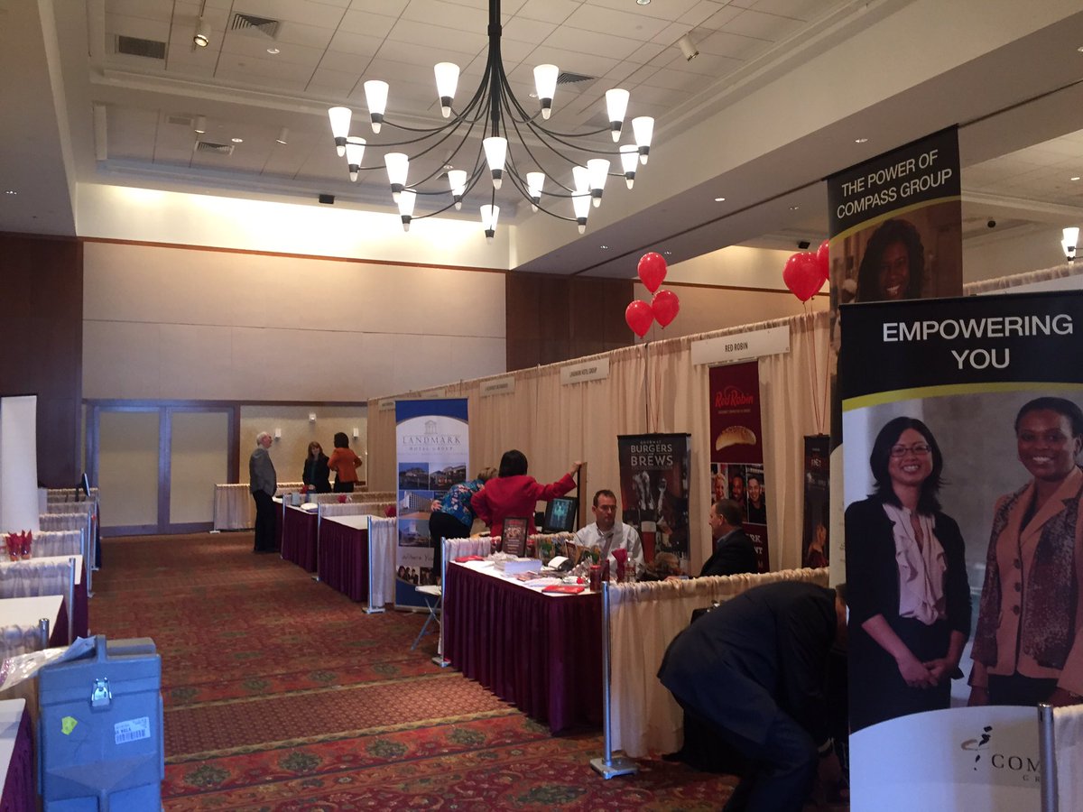VTDestinations's tweet photo. Companies are arriving and getting set up! Less than 2 hours until the career fair starts! https://t.co/Sob1XrEOT6