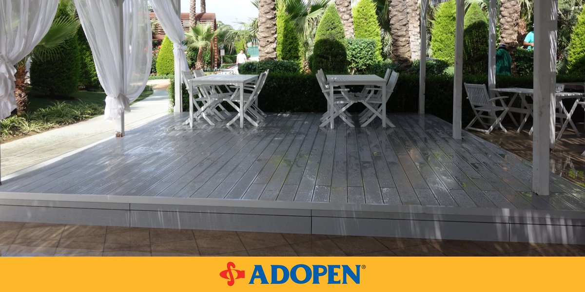 adopen's tweet photo. #Deckado Kompozit Zemin Kaplamaları ile zemininiz yıllara meydan okusun. https://t.co/ig9AtzOEwm https://t.co/3DLY1N2TWG