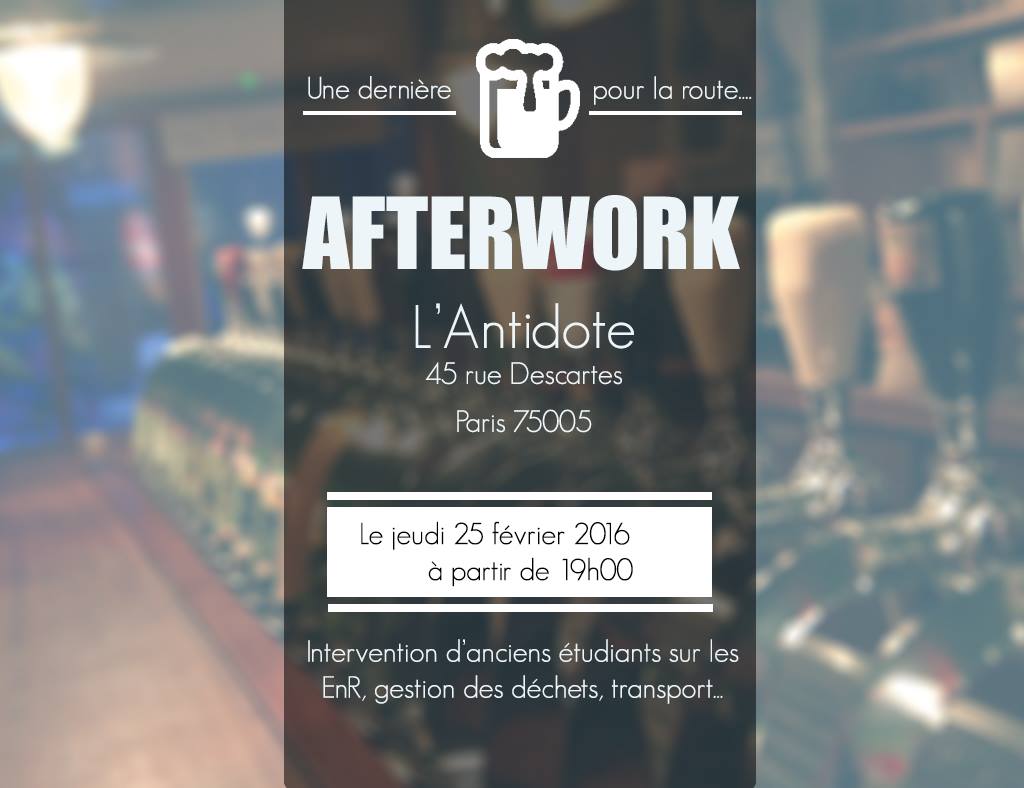 AssoMPEPS's tweet photo. AFTERWORK organisé par MPEPS le jeudi 25 février à l'Antidote!! On vous y attend nombreux!! https://t.co/I6bdvCIrx9