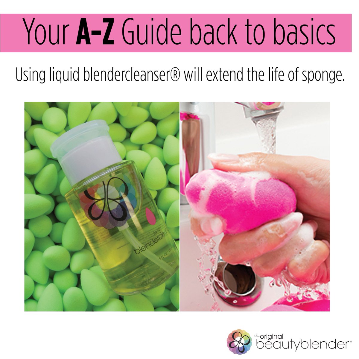SaBeautyblender's tweet image. Using liquid blendercleanser® will extend the life of sponge. #BlenderBasics #beautyblender #blendercleanser
